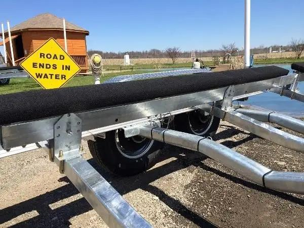 Lightweight Pwc Roller / Bunk Boat Transport Trailer Aluminum