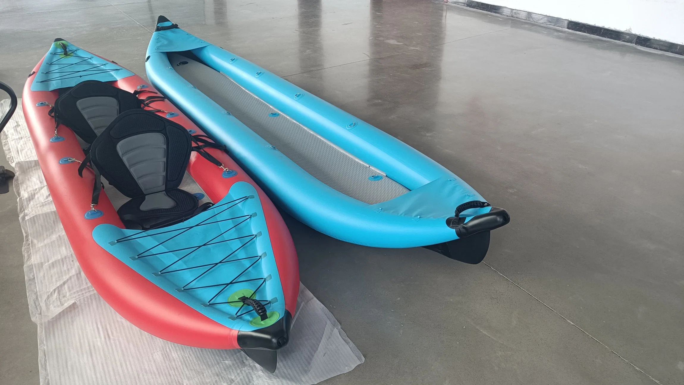 2 Person Inflatable Fishing Boat Kayak
