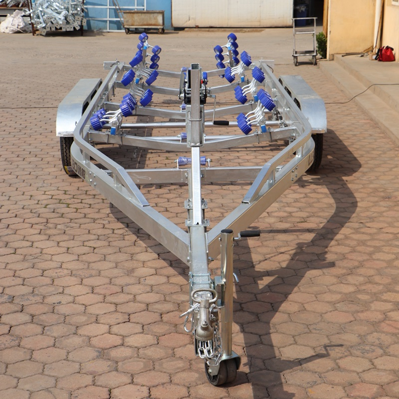 Watercraft Trailer 3500kg 3 Axle Galvanized Boat Trailers