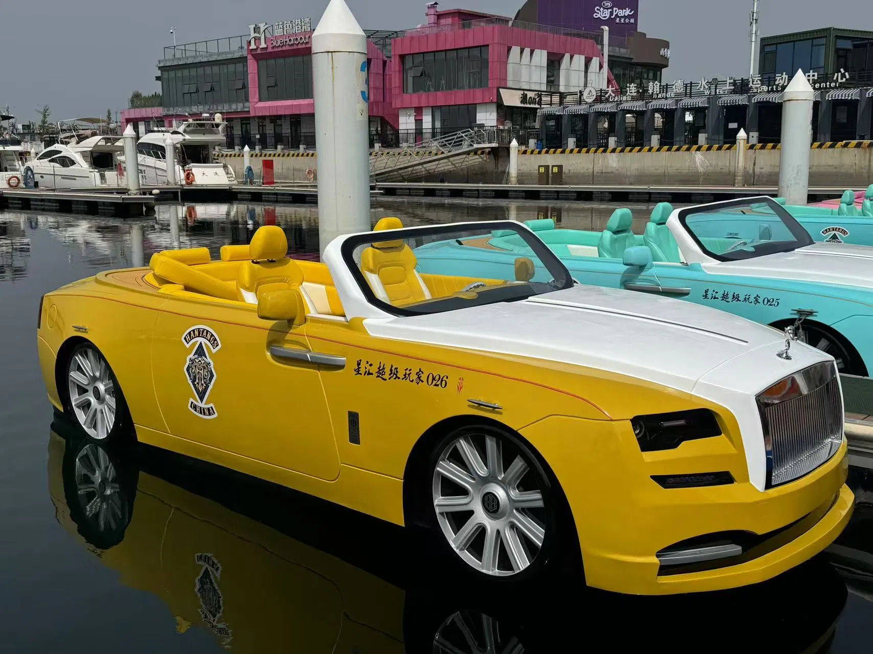 Jet Ski Car Boat Factory Price Water Racer Car Popular Design