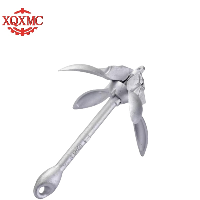 High Holding Power Marine Equipment Ship 300kg to 100000kg Boat Accessories Cast Steel Flipper Type Delta Anchor