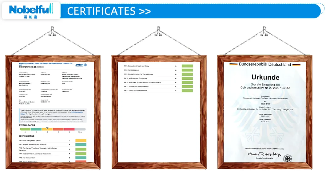 Certifications