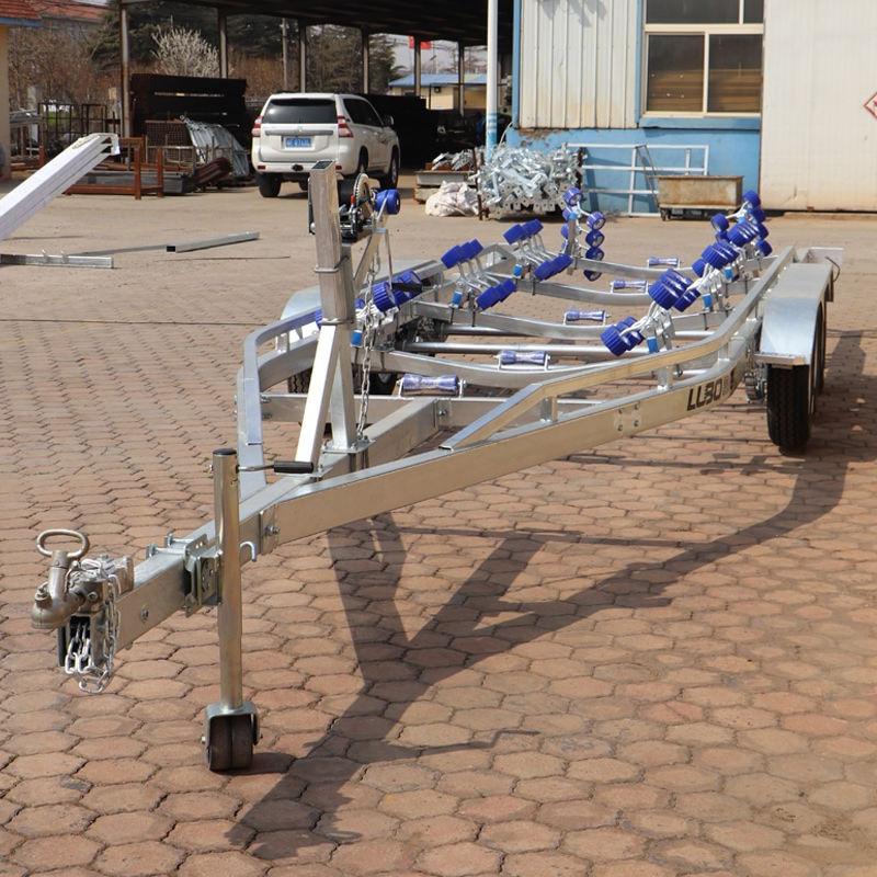 Watercraft Trailer 3500kg 3 Axle Galvanized Boat Trailers