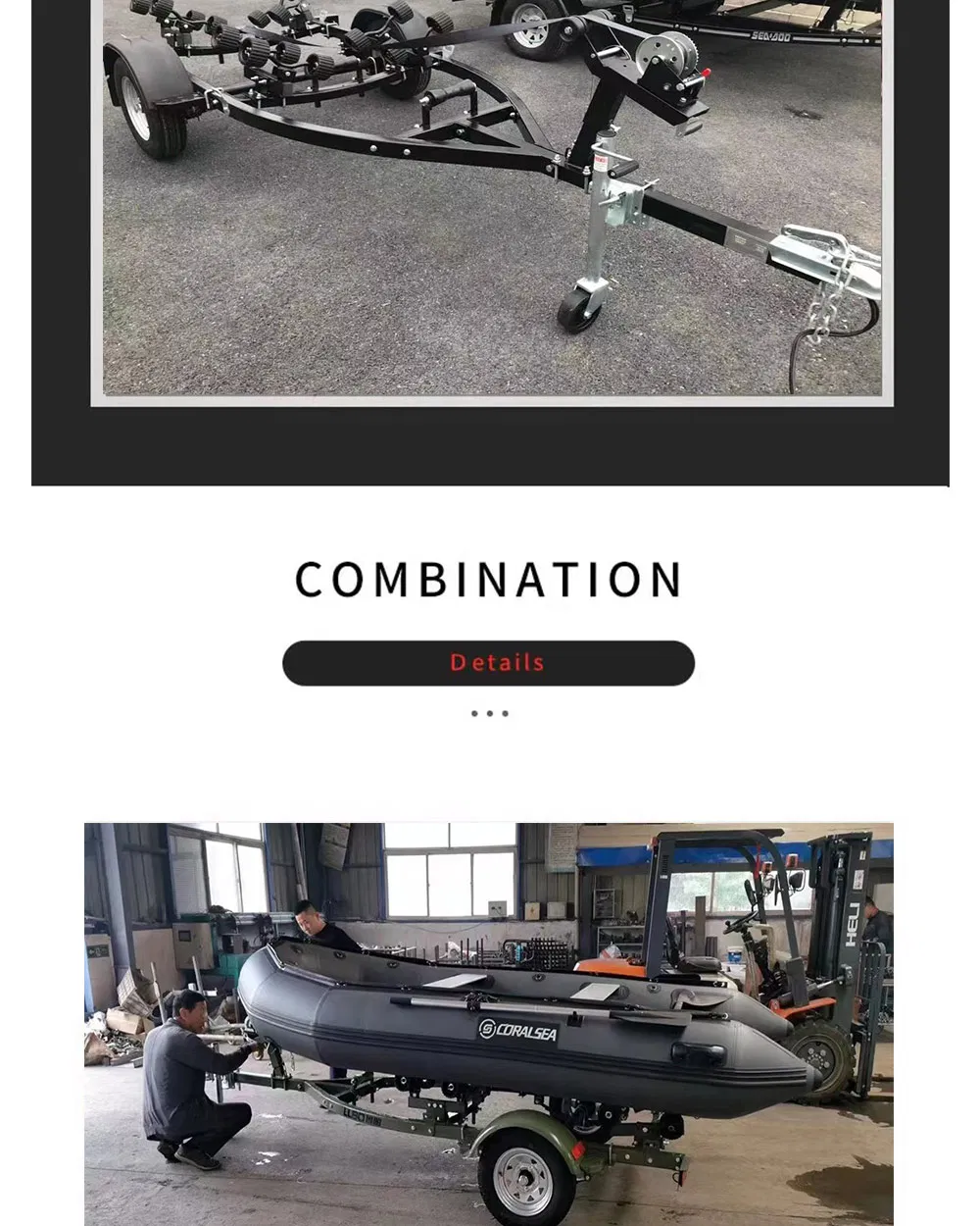 Cheap Galvanized Trailer