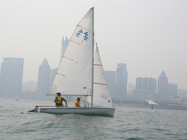Fiberglass Boat FRP Sailboat Club 420