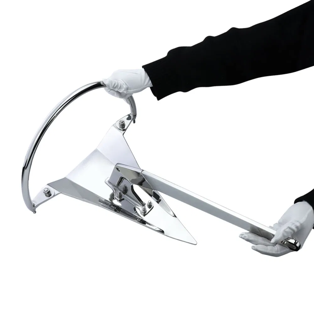 Marine Boat Bruce Danforth Folding 316 AISI Mantus Anchor for Yacht