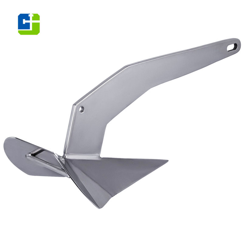 Boat Accessories Mirror Polished 316 Stainless Steel Delta Boat Anchor