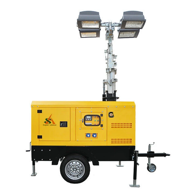 High Quality Outdoor Light Tower Diesel Generator Lighting