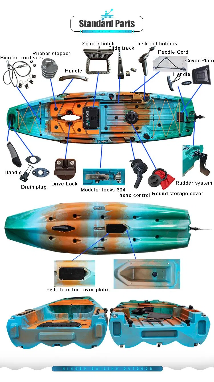 Modular Kayak Front View