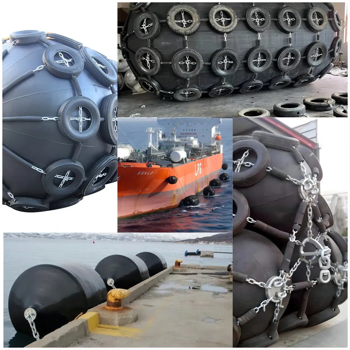 T042 High Quality Boat Yokohama Ship Pneumatic Marine Rubber Fender for Sale