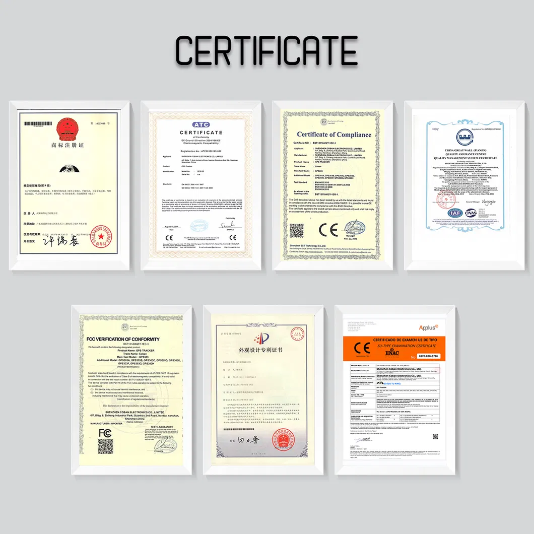 Certifications
