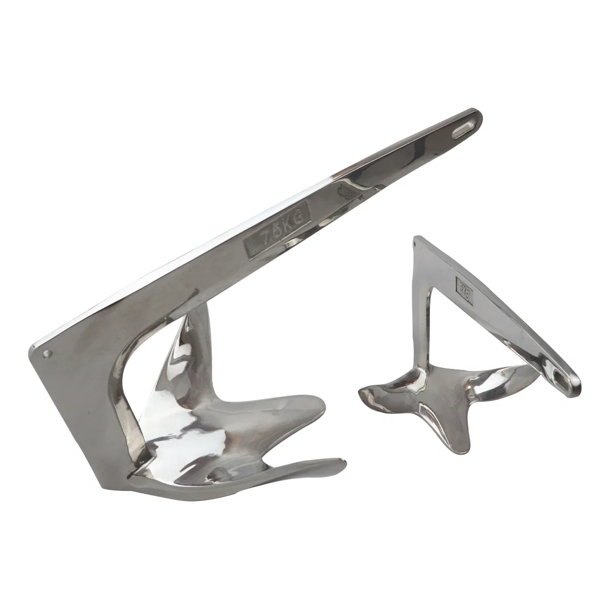 Marine Hradware Yachts Stainless Steel High Polishing Carbon Steel Galvanized Casting High Holding Power Boat Anchor