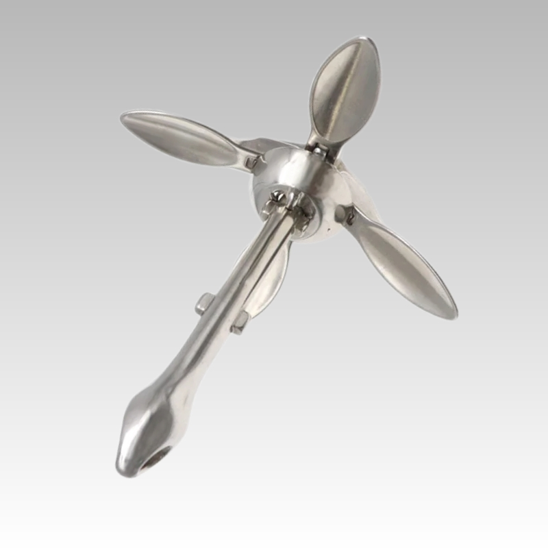 Boat Accessory Precision Stainless Folding Boat Anchor