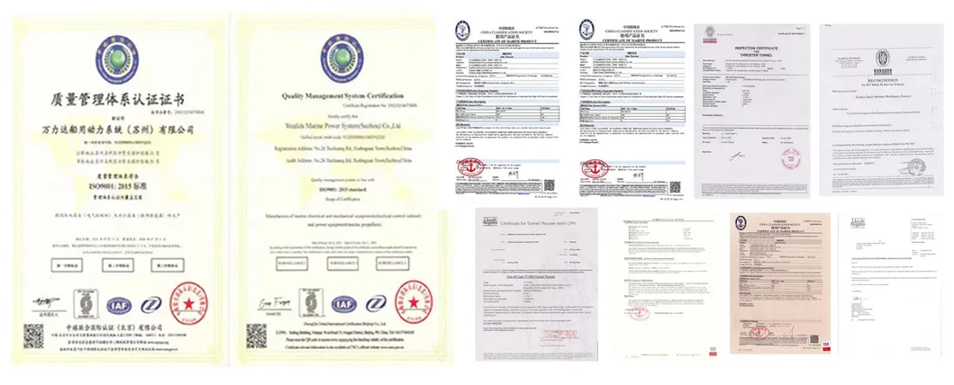 Certificates