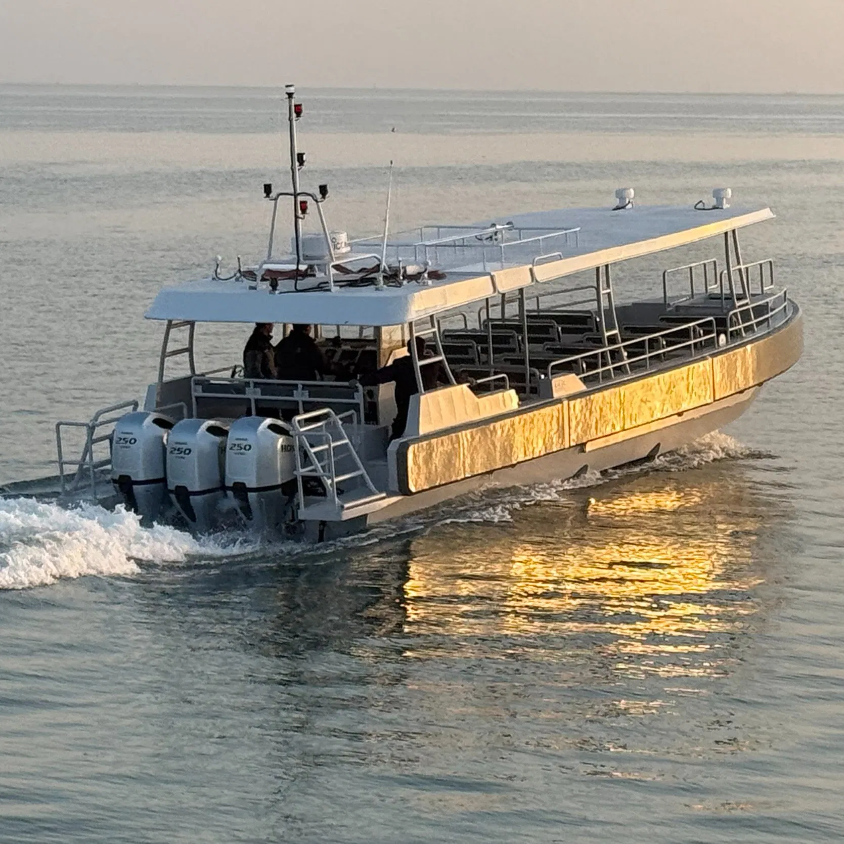 Aqualand 5.2m ~16.5m Rigid Aluminum Solid Foam Collar /Speed/Rib/Rescue/Diving/Patrol/Party/Aluminium/Fishing/Motor Boat /Passenger/Ferry/Water Taxi/Boat