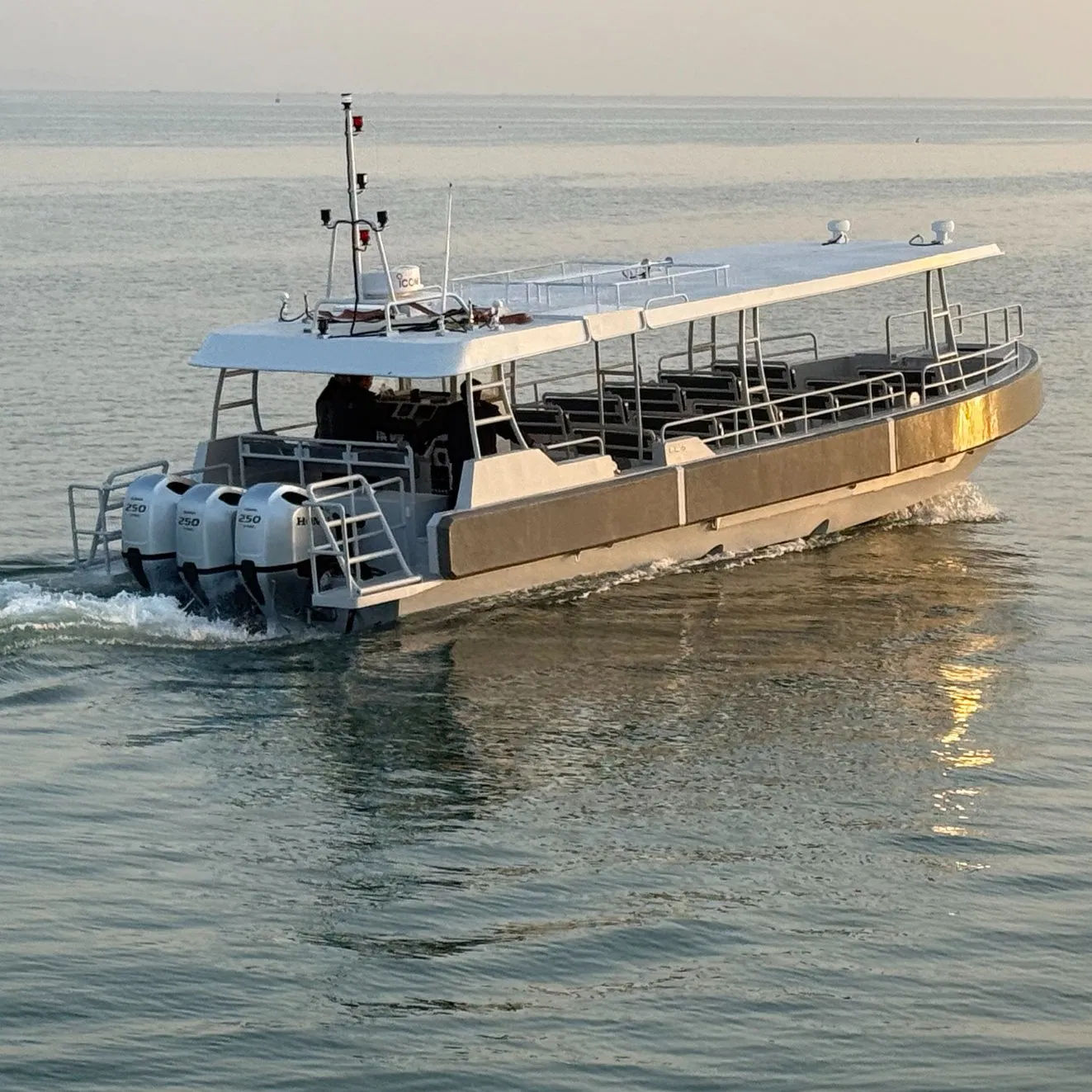 Aqualand 5.2m ~16.5m Rigid Aluminum Solid Foam Collar /Speed/Rib/Rescue/Diving/Patrol/Party/Aluminium/Fishing/Motor Boat /Passenger/Ferry/Water Taxi/Boat