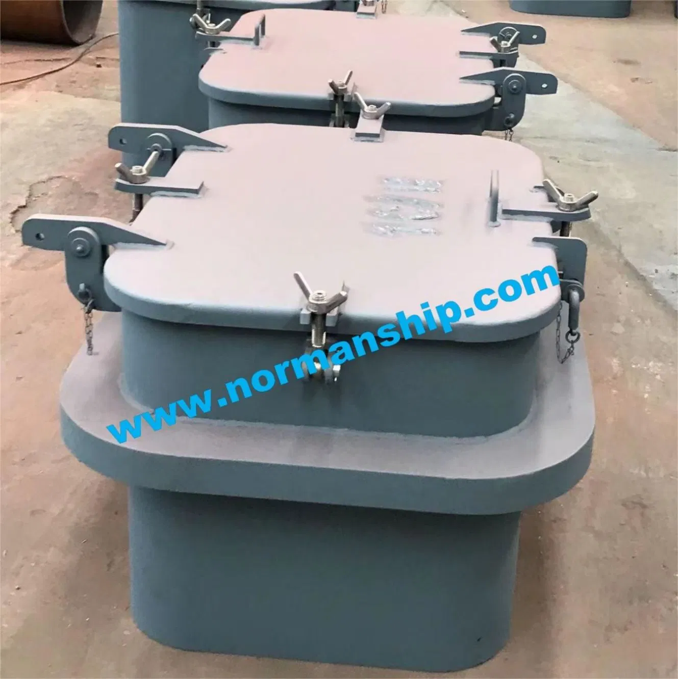 Steel Watertight Pressure Proof Marine Hatch Cover for Boats