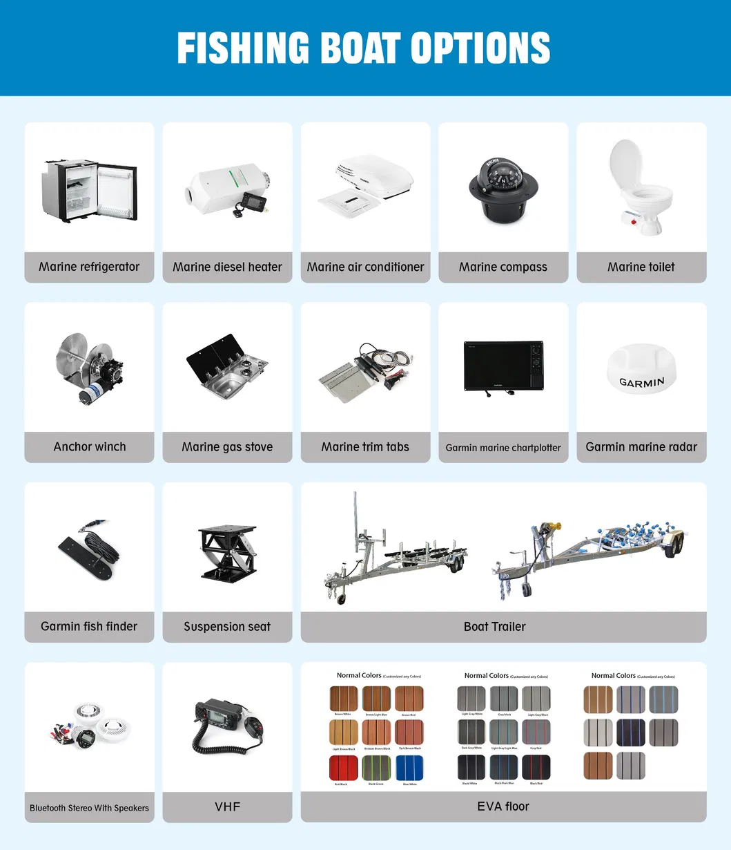 Boat Layout and Options