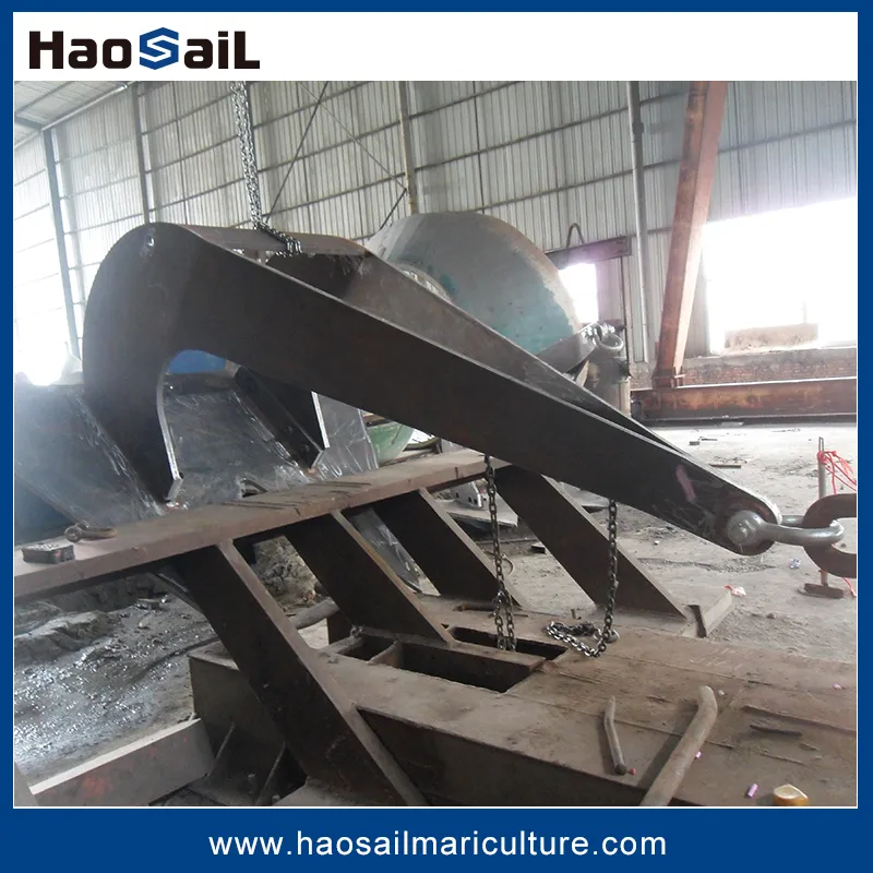 Marine Mooring Stingray Anchor side view