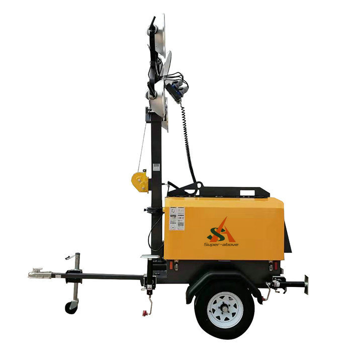 Super-Above Hydraulic Portable Lighting Tower Emergency Lighting
