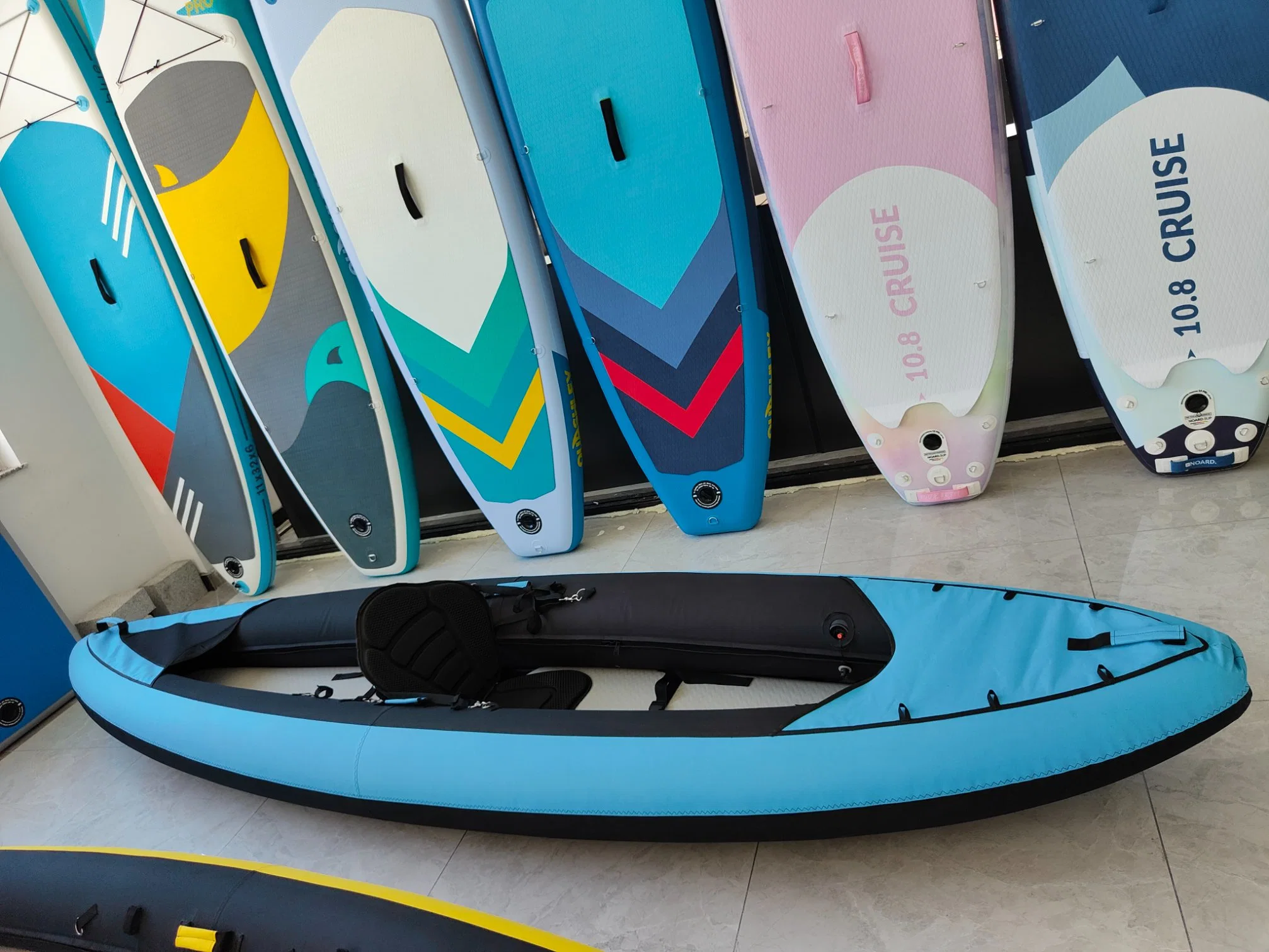 2 Person Inflatable Fishing Boat Kayak