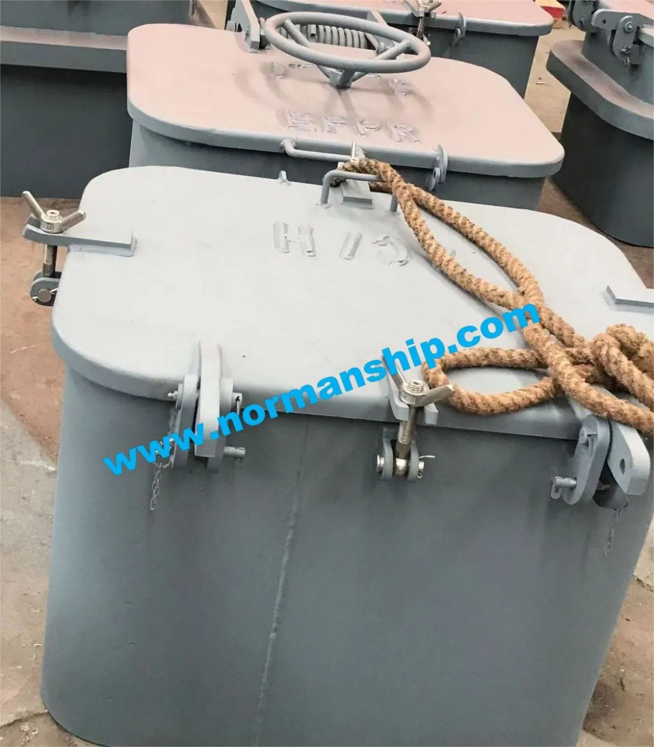 Steel Watertight Pressure Proof Marine Hatch Cover for Boats