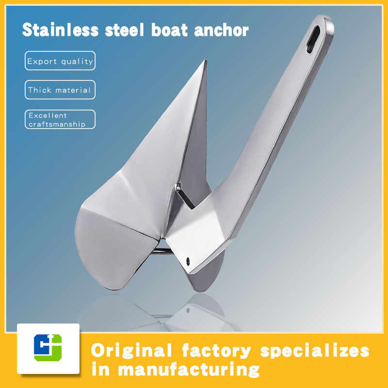 Boat Accessories Mirror Polished 316 Stainless Steel Delta Boat Anchor