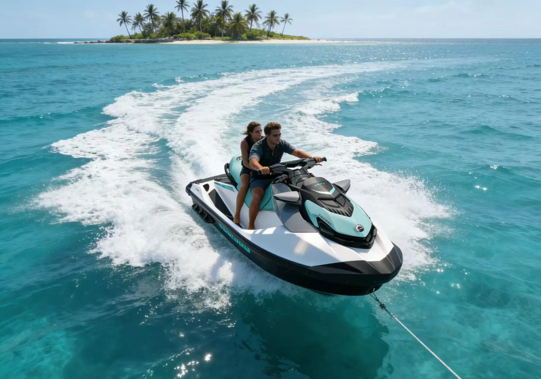 Bombardier Watercraft Brp Sea-Doo Jetski 1-3 Persons 130HP Gti 130