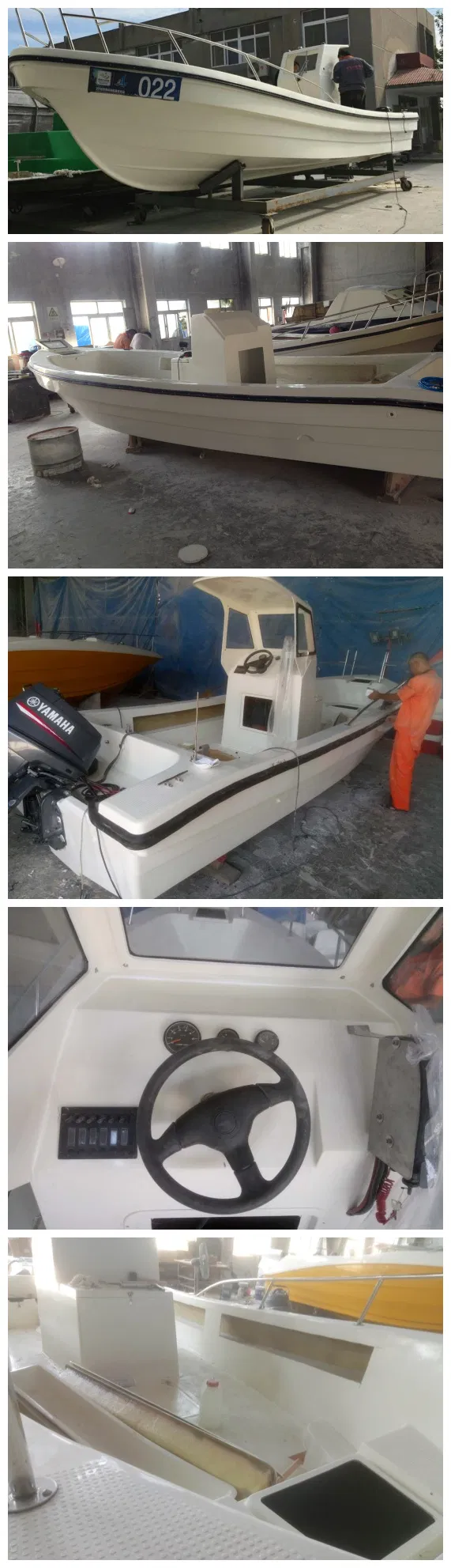 6.8m Panga Boat Details