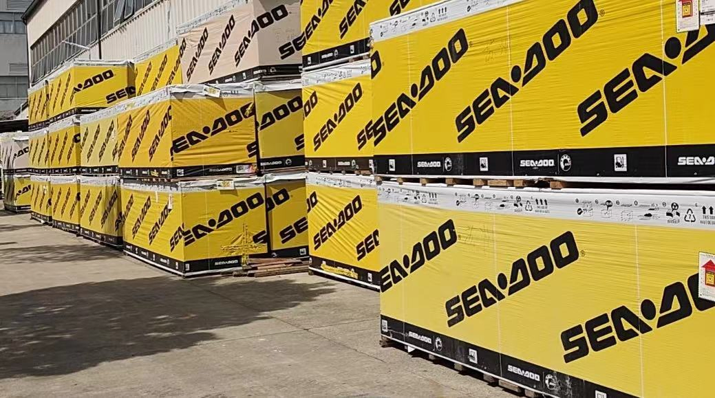 Original 2024 Brp Seadoo Jet Ski Motor Boat Spark Trixx 90HP/Yellow