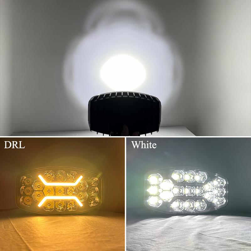 12V 24V 10inch Oval Roof Bumper Spot LED Lighting for Truck Auto Car off-Road 4X4 4WD SUV ATV UTV, Boat Ship Vessel Work Light Factory Wholesaler