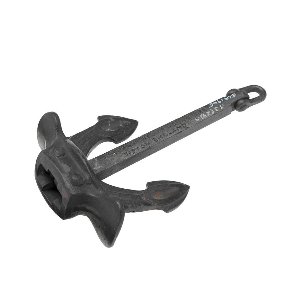 Hall-Type Anchor for Boats, Yachts, and Large Marine Vessels