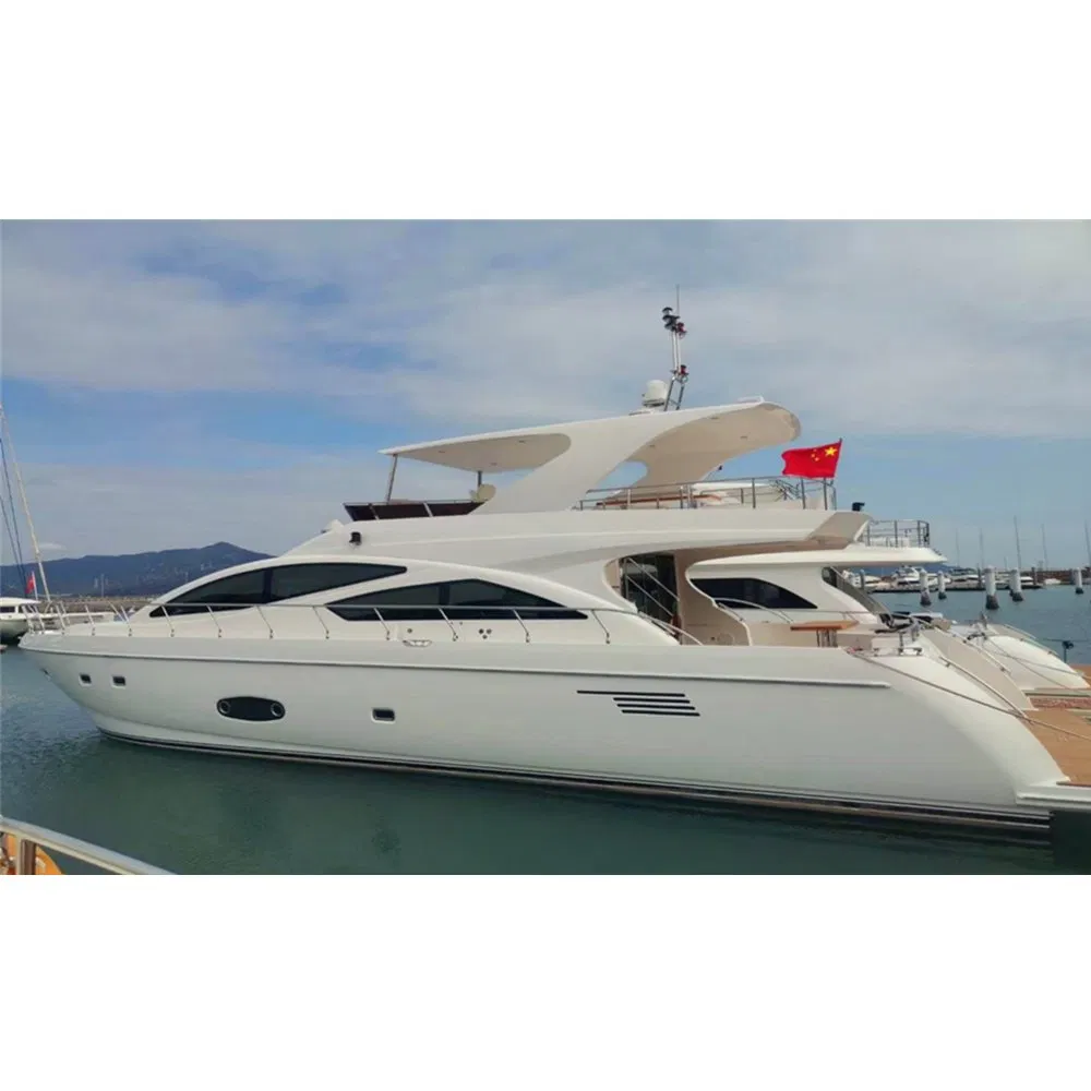 67FT/20m High Speed Aluminum Alloy Yacht Luxury Fiberglass Boat