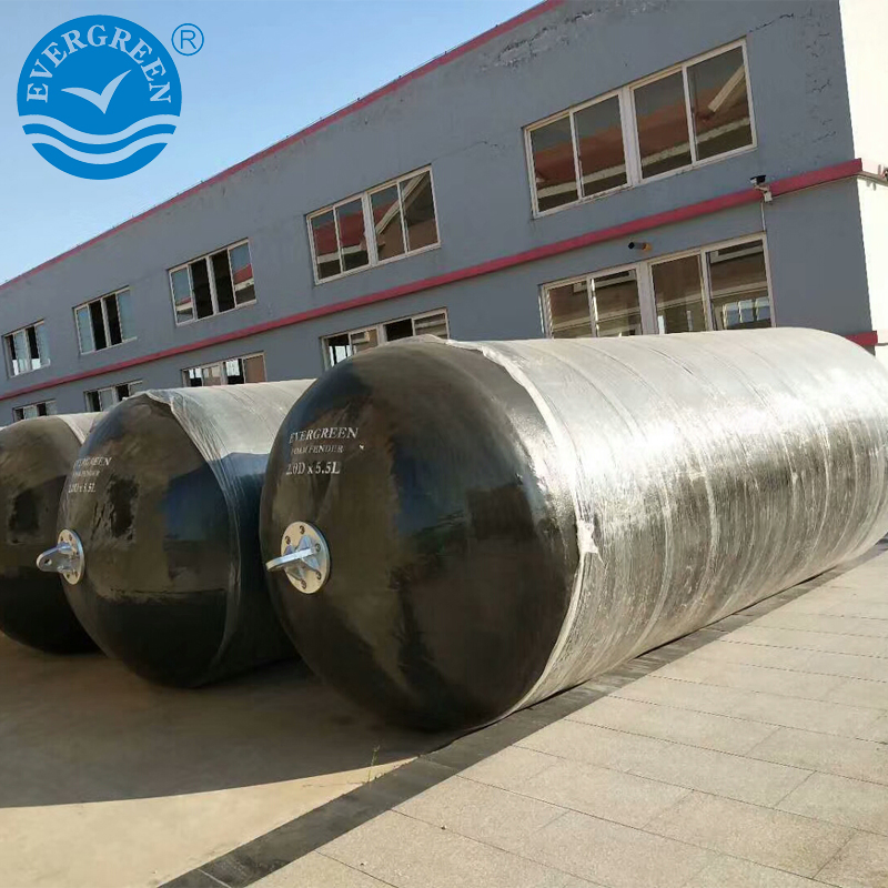 2.0X3.5 2.5X5.5 Black PU Coating EVA Solid Trelleborg Ever Guard Cushion Floating Boat Mooring Sts Armed Foam Filled Fender Defense Bumper