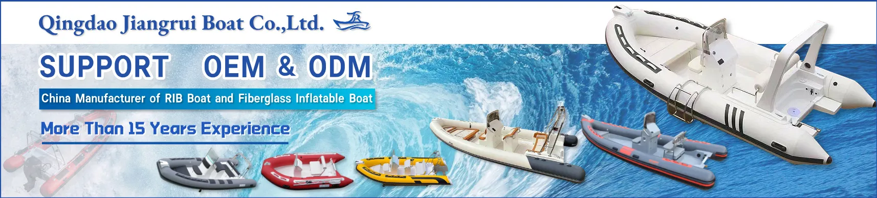 Rigid Fiberglass Inflatable Boat