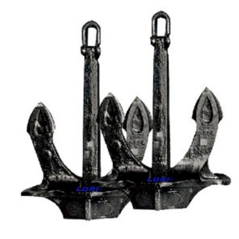 Galvanized Ship Anchor with Chain Ideal for Small to Medium Boats