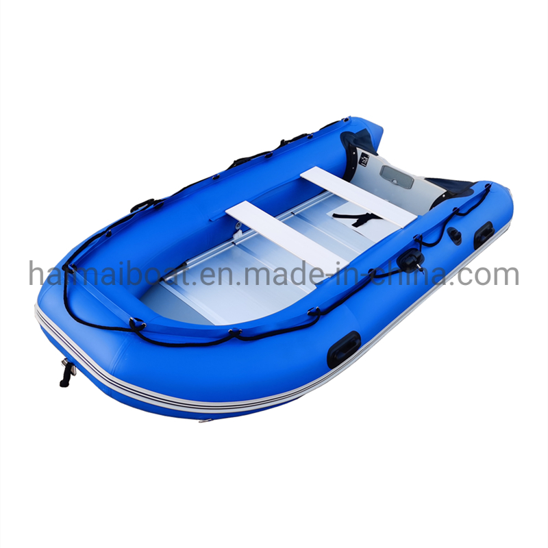 China Small Sailing Boat Inflatable Transea Boat Kayak Fishing Boat Offshore Rescue Yacht Semi Rigid Rib Boats Easy Folding Boats Angling Fishery Boat with CE