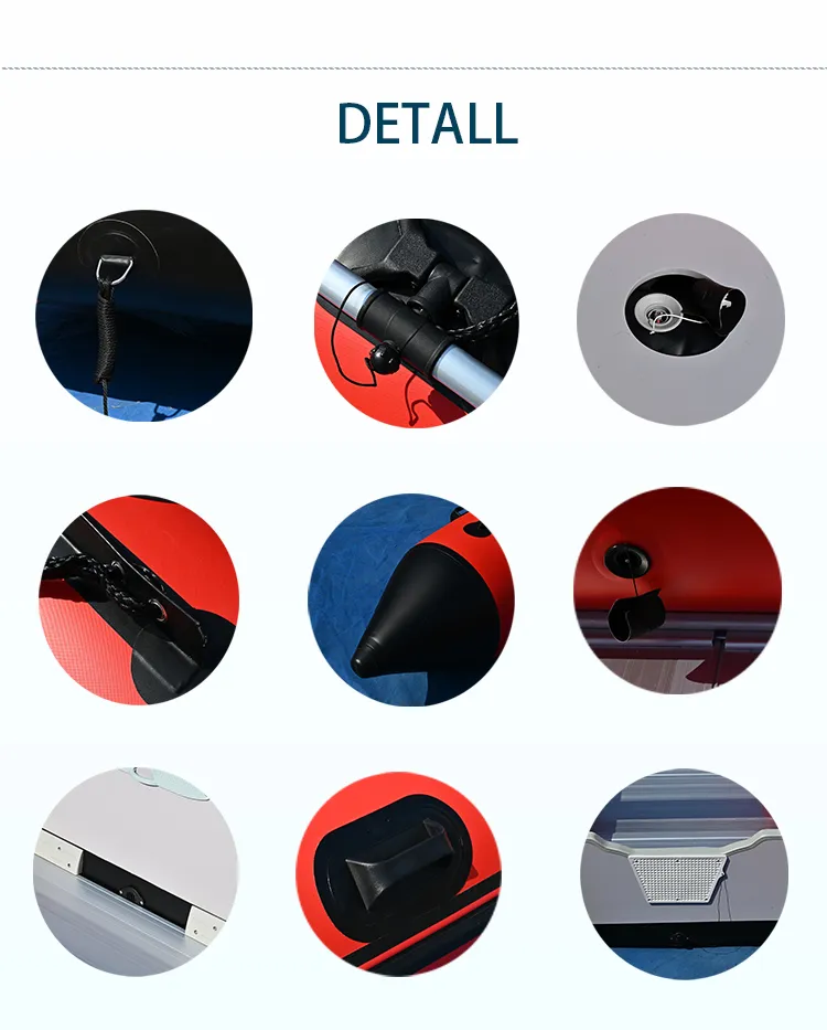 Detailed Inflatable Boat View