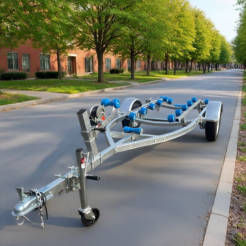 Xintuo 420 Hot-DIP Galvanized Wheeled Boat Trailer/Jetski Trailer
