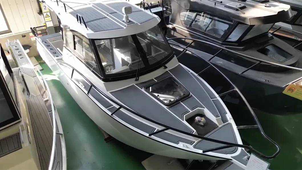 Welded Aluminum Cabin Yacht