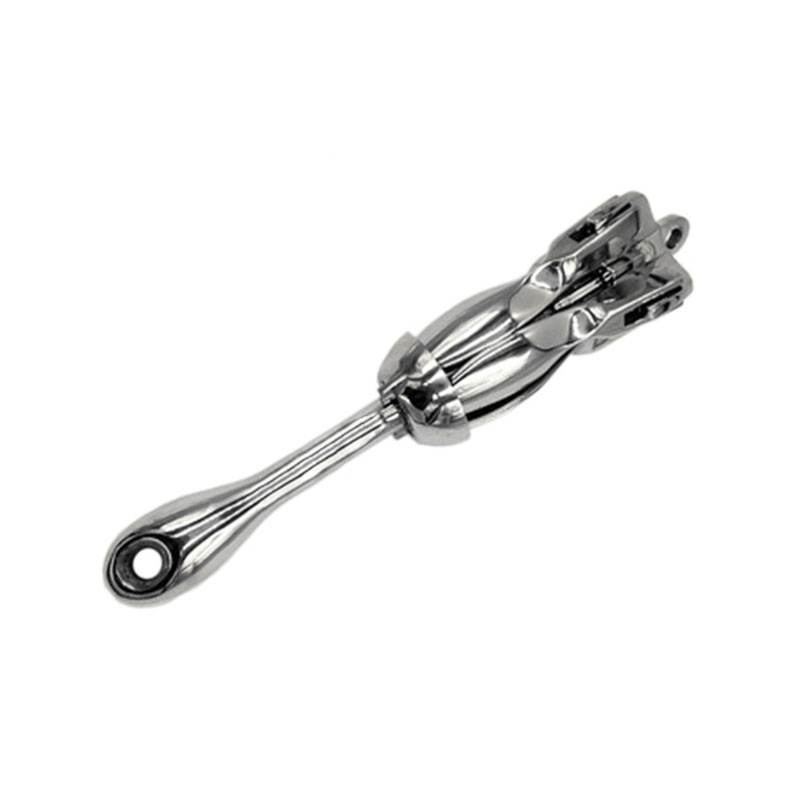Marine Hardware Accessories Boat Anchor Stainless Steel Folding Anchor