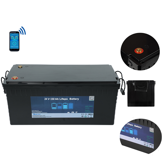 Factory Outlet LFP 24V 150ah Lithium Ion Battery LiFePO4 for Electrical Equiptment Golf Car Boats