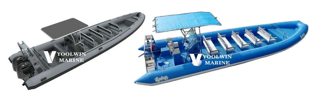 1060 Aluminum Passenger RIB Boat