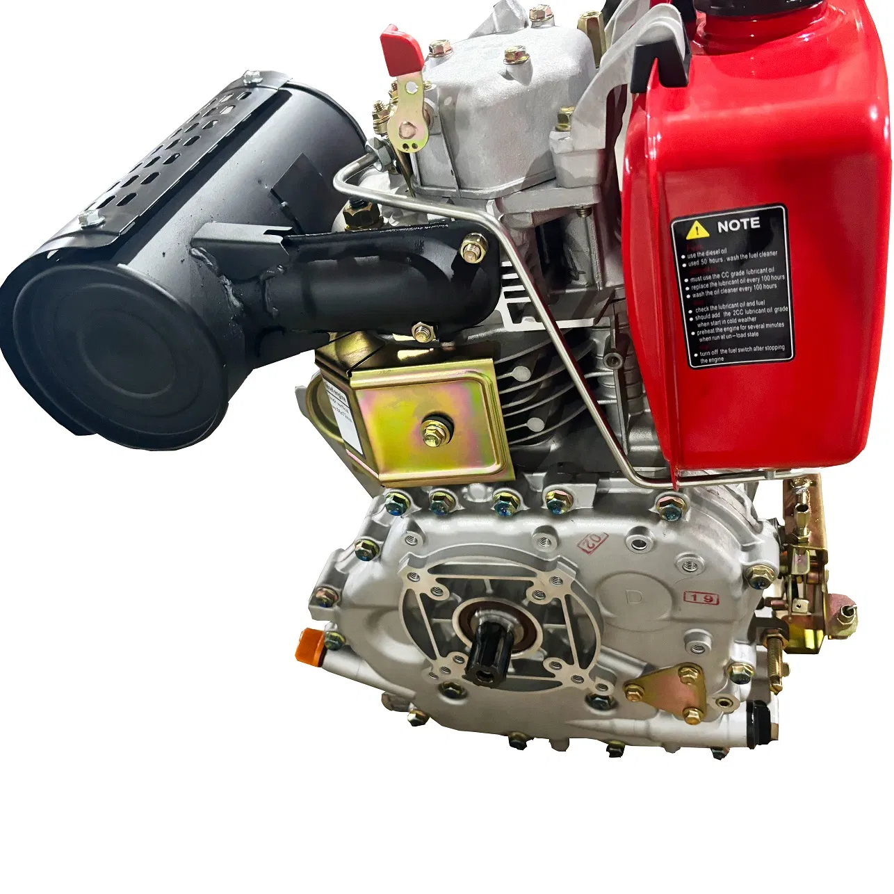 Eaglesino 15HP Single Cylinder Industrial Small Portable Engine Motorcycle Engine Boat Engine YAMAHA Outboard Engine 186f Diesel Engine Power