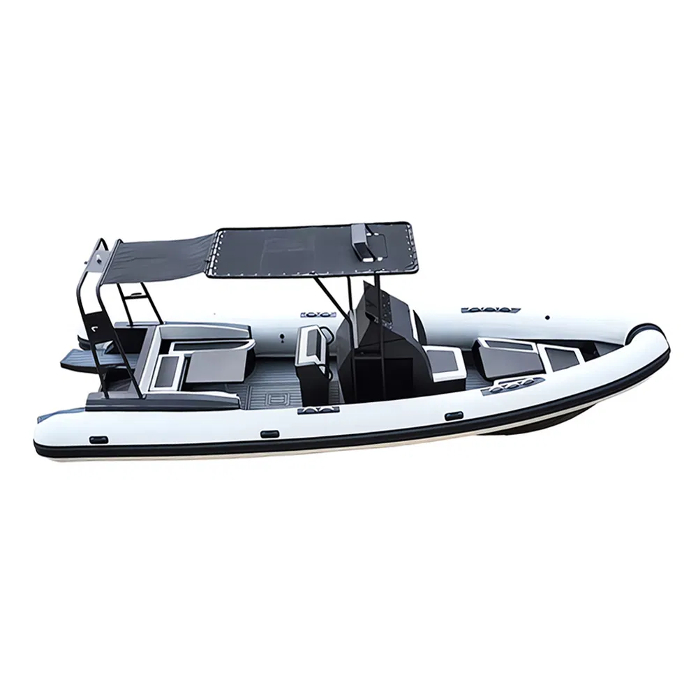860 28FT High Quality OEM Inflatable Dinghy Pleasure Boat Aluminum/Fiberglass Fishing Rib Boat