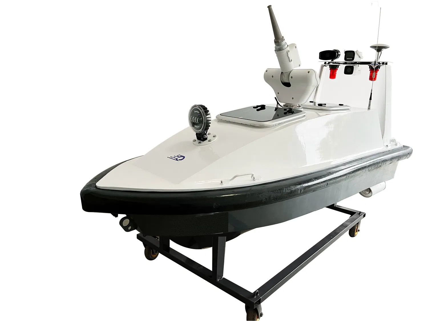 Electric Wireless Unmanned Firefighting Boat Remote Control Fire Fighting Robot Life Saving Equipment