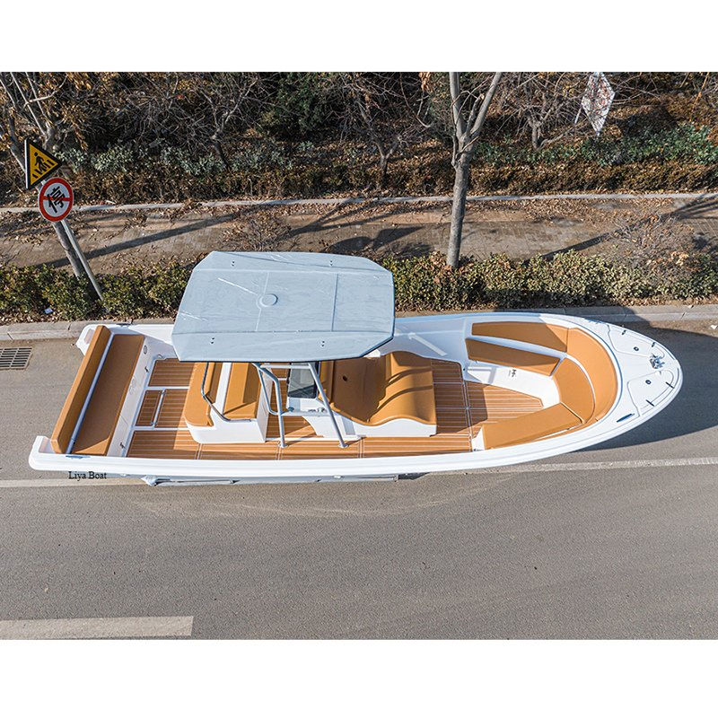 Liya 17-25feet Fiberglass Fishing Boat Panga Boat Passenger Boat River Water Speed Boats