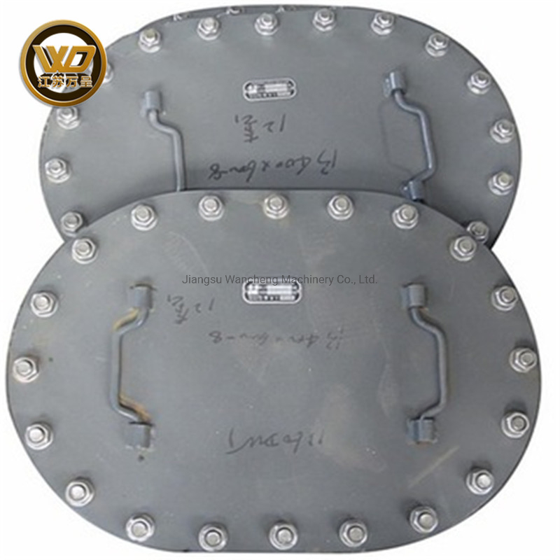 Customized Marine Boat Steel/Aluminum Alloy Watertight Round Manhole Cover for Ship
