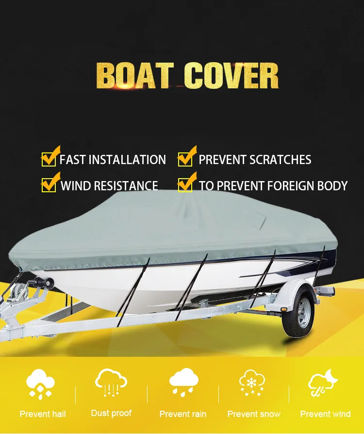 V-Shaped Boat Cover