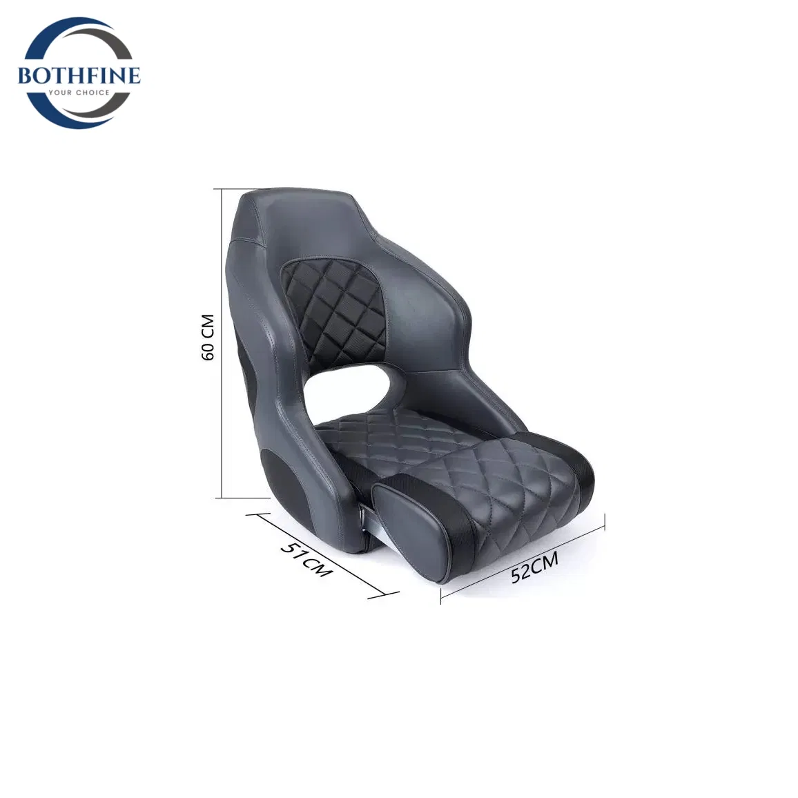Heavy-Duty Adjustable Boat Seats for Fishing and Recreational Use